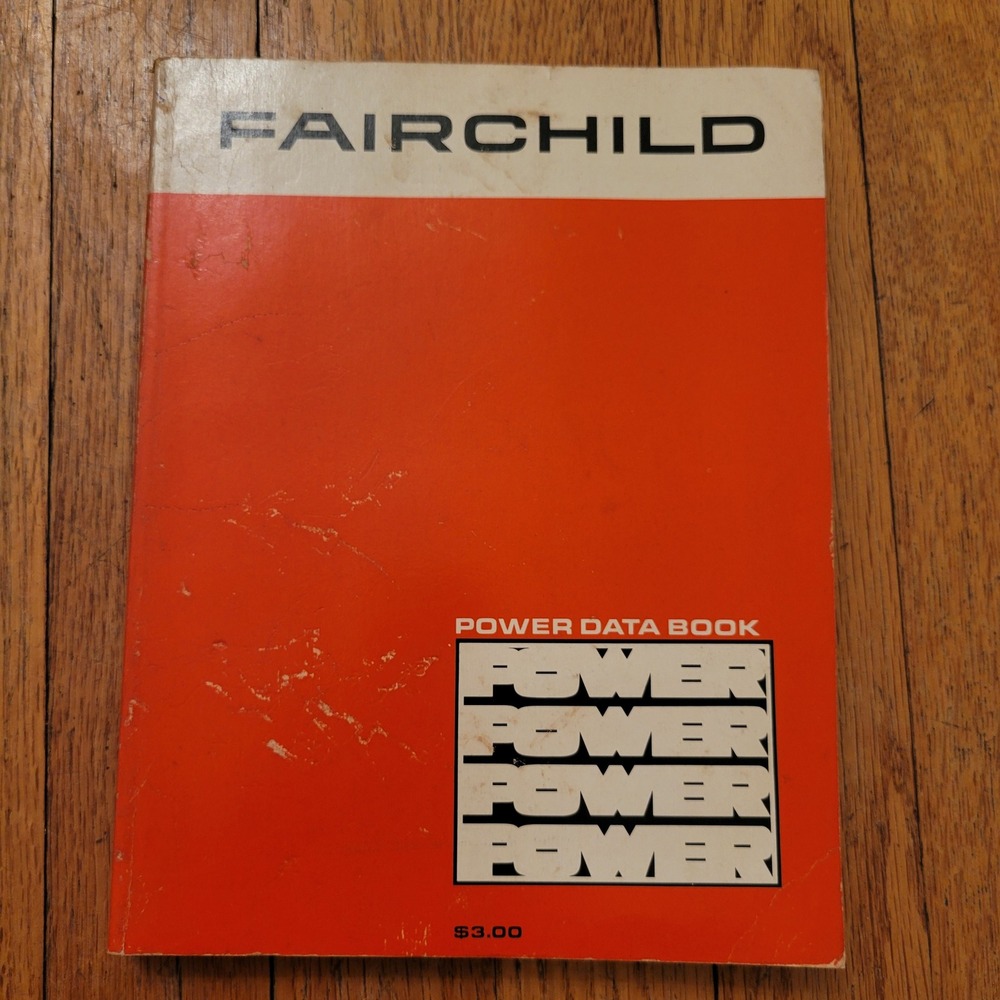 Fairchild Power Data Book Technical Manual Semiconductor Components Vintage